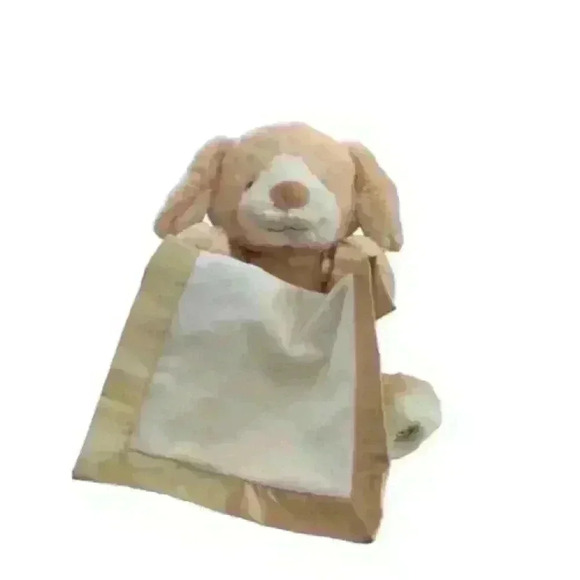 Peek-A-Boo Interactive, Animated Sound, Puppy- Soft Plush Toy, Tan,10” - Picture 1 of 4